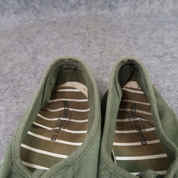 Mossimo Shoes Womens 8 Slip On Sneaker Flats Casual Canvas Green Comfort Active - Picture 12 of 13